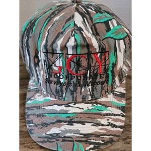 GCY Incorporated Surveyors & Mappers Camo Snapback Hat